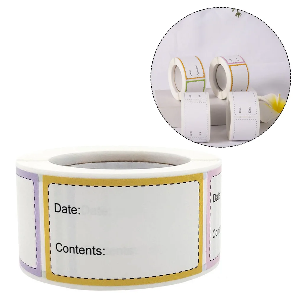 Food Storage Tags, 250 Stickersrolls for Delis and Grocery Stores, Identify and Label Bags, Boxes, and Containers
Food Storage Tags, 250 Stickersrolls for Delis and Grocery Stores, Identify and Label Bags, Boxes, and Containers