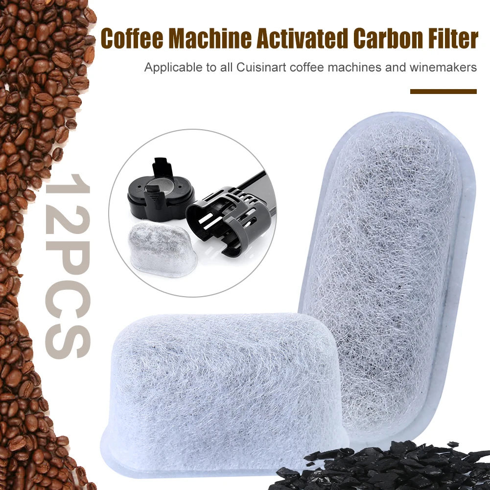 12pcs Coffee Machine Activated Carbon Filter Non-woven Bamboo Charcoal Water Core Reusable Filter Core Filter
12pcs Coffee Machine Activated Carbon Filter Non-woven Bamboo Charcoal Water Core Reusable Filter Core Filter