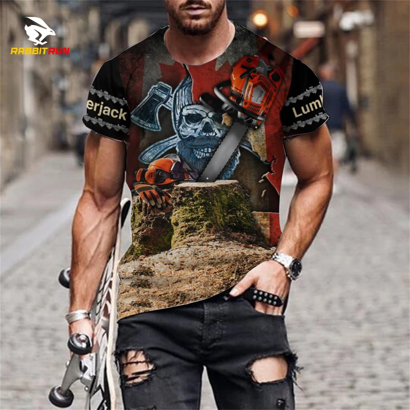 New Men's T shirt Chainsaw Camouflage Printing Design Fashion Harajuku Style Short-sleeved Summer Casual Round Neck T-shirt
New Men's T shirt Chainsaw Camouflage Printing Design Fashion Harajuku Style Short-sleeved Summer Casual Round Neck T-shirt