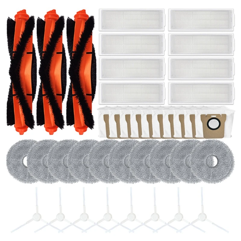 Accessories For Xiaomi Mijia M30 Pro C107 Replacement Accessories Mop Cloth Dust Bag Hepa Filter Main Brush
Accessories For Xiaomi Mijia M30 Pro C107 Replacement Accessories Mop Cloth Dust Bag Hepa Filter Main Brush