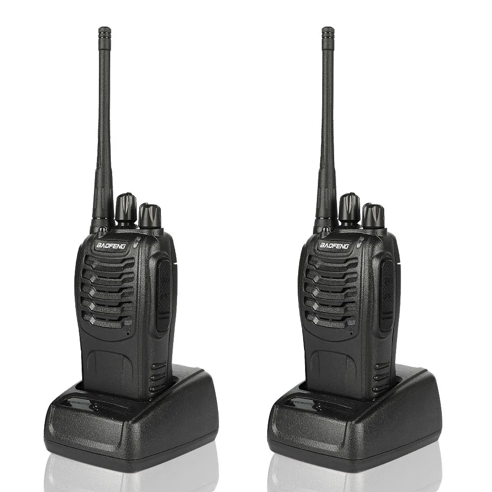 

2Pcs/set BaoFeng BF-888S 2-Way Walkie Talkie Portable radio station BF888s 5W BF 888S UHF 400-470MHz 16CH
