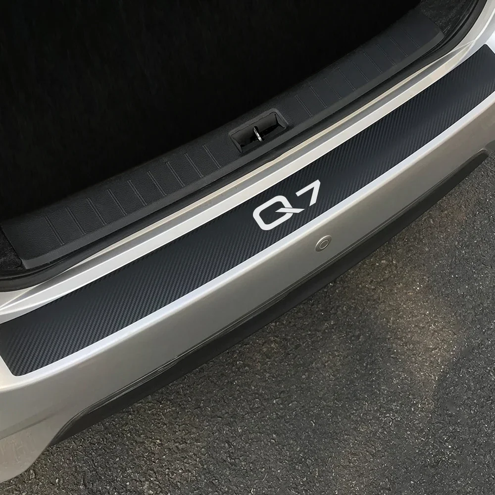 Автомобильные Защитные наклейки для Audi Q7, защита для заднего бампера, багажника, автомобильный спортивный Стайлинг, декоративные наклейки, аксессуары для тюнинга автомобиля
Автомобильные Защитные наклейки для Audi Q7, защита для заднего бампера, багажника, автомобильный спортивный Стайлинг, декоративные наклейки, аксессуары для тюнинга автомобиля