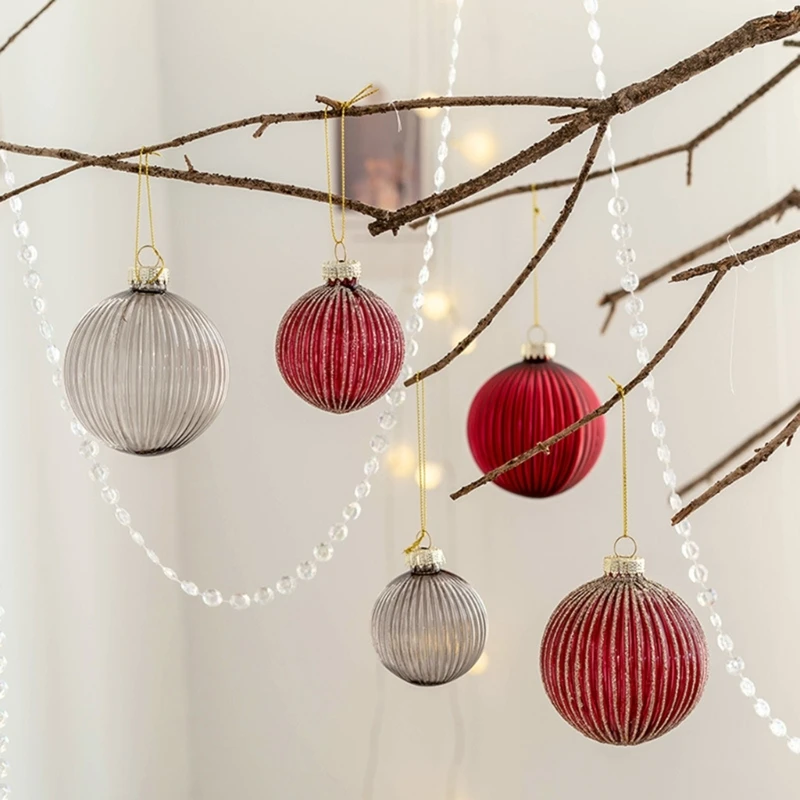 6pcs/set Glass Christmas Balls Ornament Add Festive Atmospheres to Your Home Decorations Porches Window Decor
6pcs/set Glass Christmas Balls Ornament Add Festive Atmospheres to Your Home Decorations Porches Window Decor