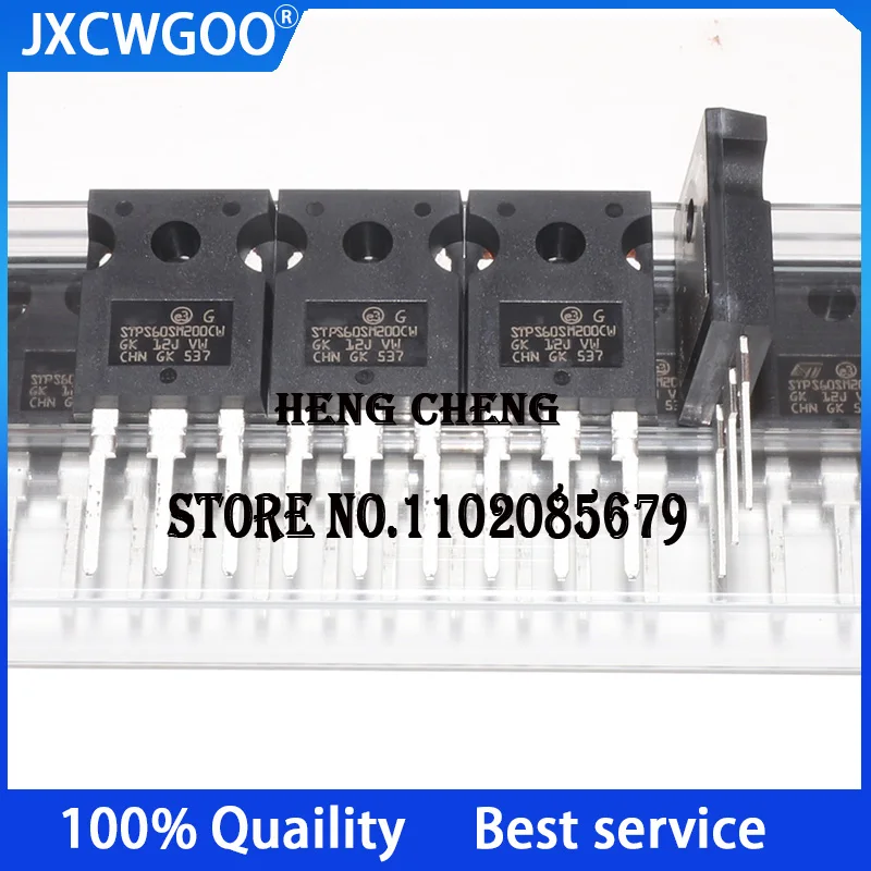 

10PCS 100%New Original STPS60SM200CW TO-247