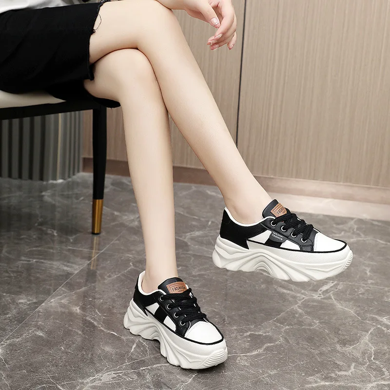 New Thick Sole Women's Shoes Fashion Ladies Sneakers All-season Non-slip Wear-resistant Womens Travel Shoes Zapatos Para Mujeres
New Thick Sole Women's Shoes Fashion Ladies Sneakers All-season Non-slip Wear-resistant Womens Travel Shoes Zapatos Para Mujeres