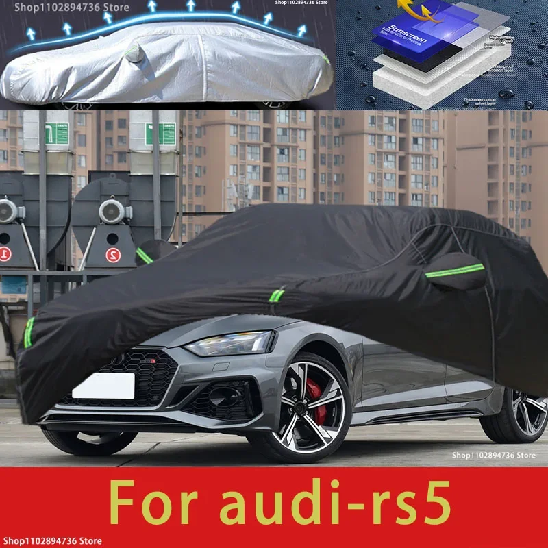 For audi rs5 fit Outdoor Protection Full Car Covers Snow Cover Sunshade Waterproof Dustproof Exterior black car cover
For audi rs5 fit Outdoor Protection Full Car Covers Snow Cover Sunshade Waterproof Dustproof Exterior black car cover