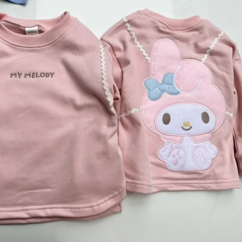 Sanrio Kawaii аниме My Melody Cinnamoroll милые осенние и зимние детские толстовки с мультяшной хлопковой подкладкой для девочек подарок на день рождения
Sanrio Kawaii аниме My Melody Cinnamoroll милые осенние и зимние детские толстовки с мультяшной хлопковой подкладкой для девочек подарок на день рождения