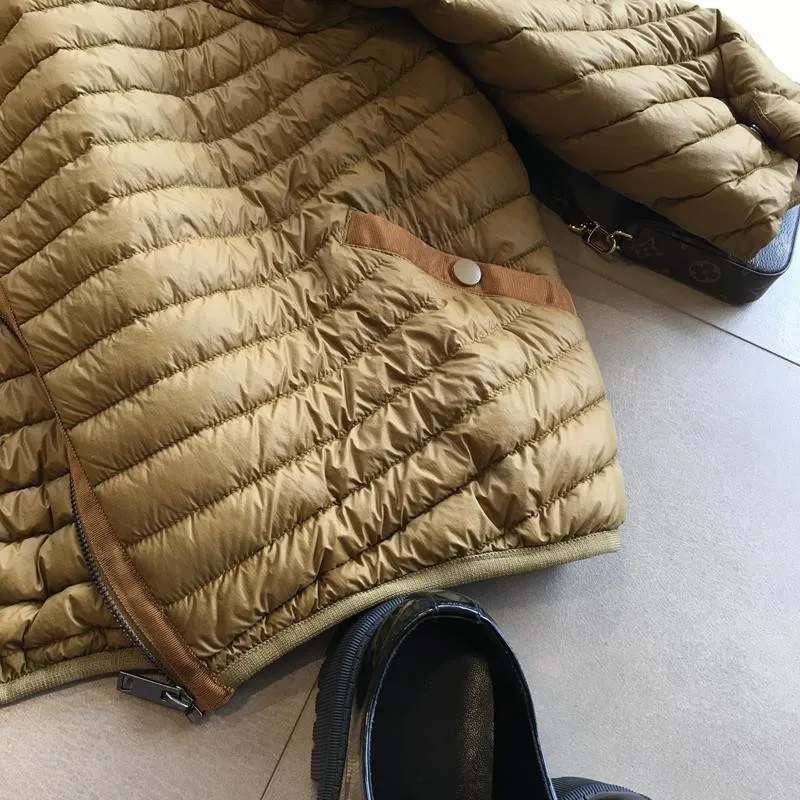 New Winter Short Puffer Jacket Women Ultra Light 90%White Duck Down Coat Loose Female Feather Parka Hooded Outwear 16 Mallzona S91bb2992decf44e3be031e63a1088d47d New Winter Short Puffer Jacket Women Ultra Light 90%White Duck Down Coat Loose Female Feather Parka Hooded Outwear Mallzona