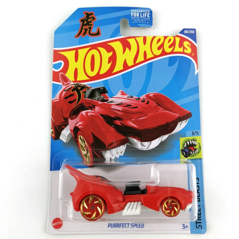 

2022-88 Hot Wheels Cars PURRFECT SPEED 1/64 Metal Diecast Model Collection Toy Vehicles