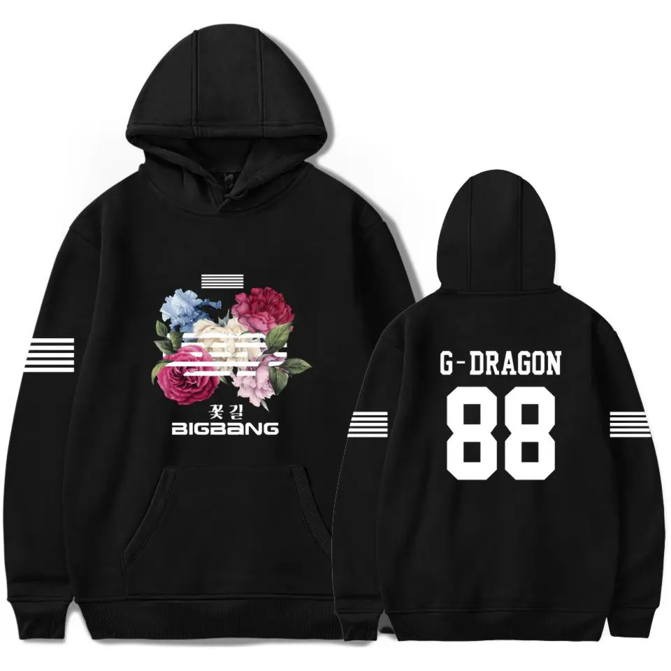 

KPOP Bigbang big bang hoodie k pop korean harajuku hoodies sweatshirt moletom feminino fashion tracksuit tops k-pop clothes