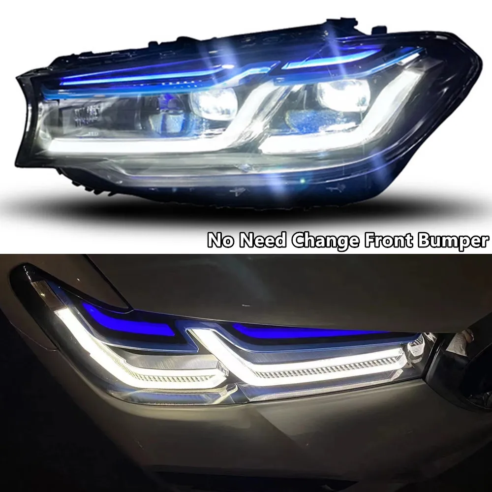 Car Led Headlights For BMW G30 G38 2018-2020 2021-2022 5 Series 530i 525i Headlamp Front DRL Signal Lights Auto Accessories
Car Led Headlights For BMW G30 G38 2018-2020 2021-2022 5 Series 530i 525i Headlamp Front DRL Signal Lights Auto Accessories