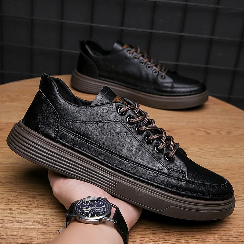 New Business Casual Shoes Designer Leather Shoes Men's Office Luxury Comfortable Work Shoes Men's Heightening Platform Shoes
New Business Casual Shoes Designer Leather Shoes Men's Office Luxury Comfortable Work Shoes Men's Heightening Platform Shoes