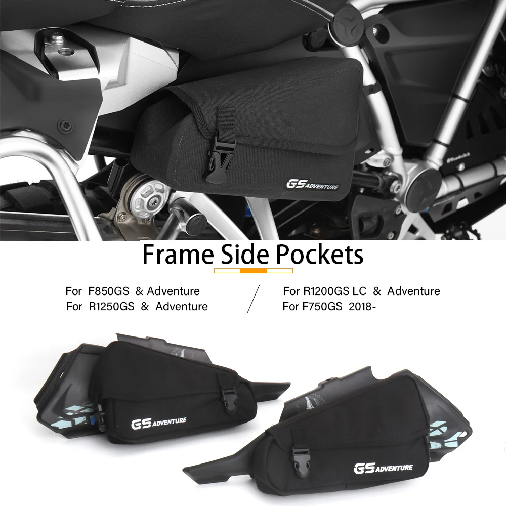 

Motorcycle Side Frame Crash Bag Storage Package Bags Waterproof For BMW F750GS F850GS Adventure R1200GS LC ADV R1250GS R1250 GS