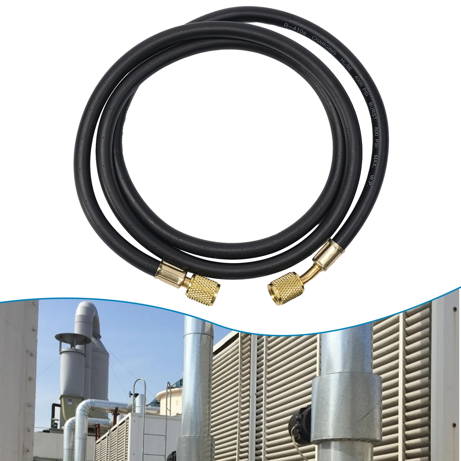 Шланг для зарядки рефрижератора R410, 1,5 м/59 дюймов, для R410A, R134A, R12, R22, R502
Шланг для зарядки рефрижератора R410, 1,5 м/59 дюймов, для R410A, R134A, R12, R22, R502