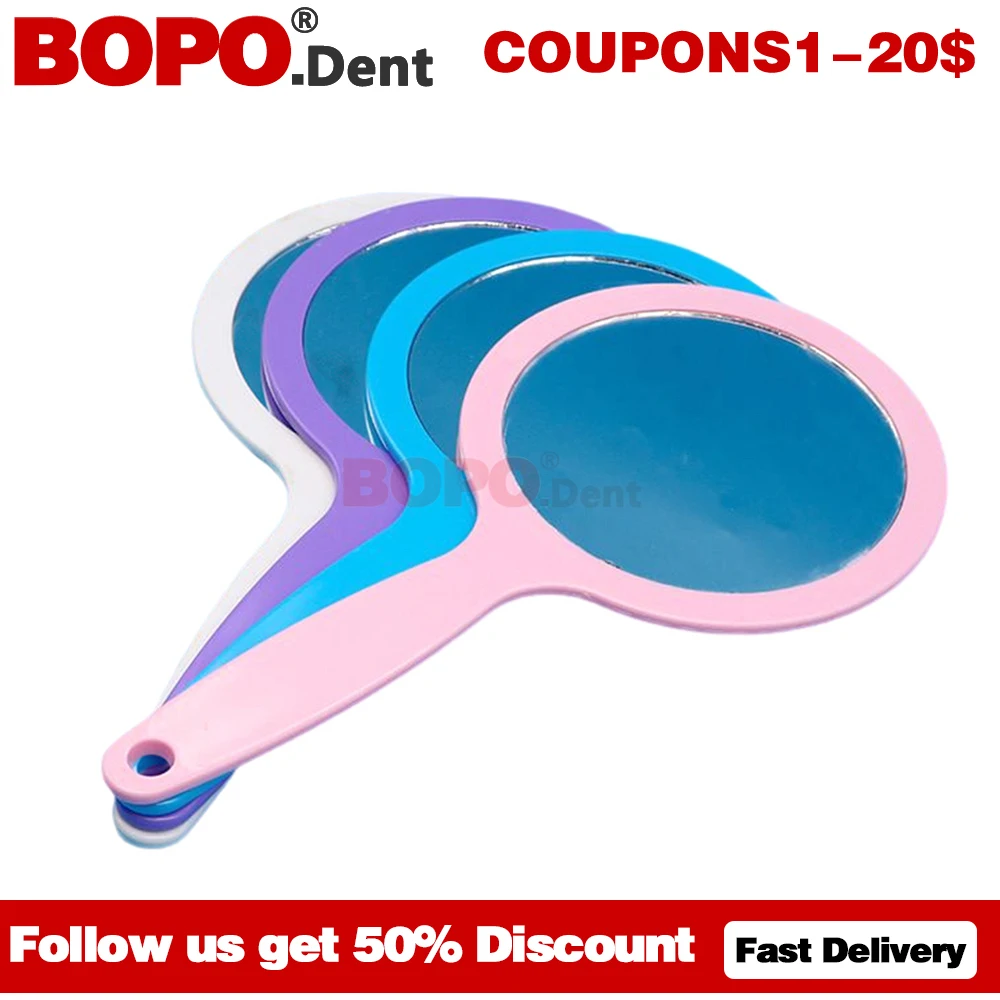 Dental Mouth Mirror Tooth Shaped Mirror Handheld Unbreakable Plastic Makeup Mirror Dental Accessories Dentist Gift 1PC
Dental Mouth Mirror Tooth Shaped Mirror Handheld Unbreakable Plastic Makeup Mirror Dental Accessories Dentist Gift 1PC