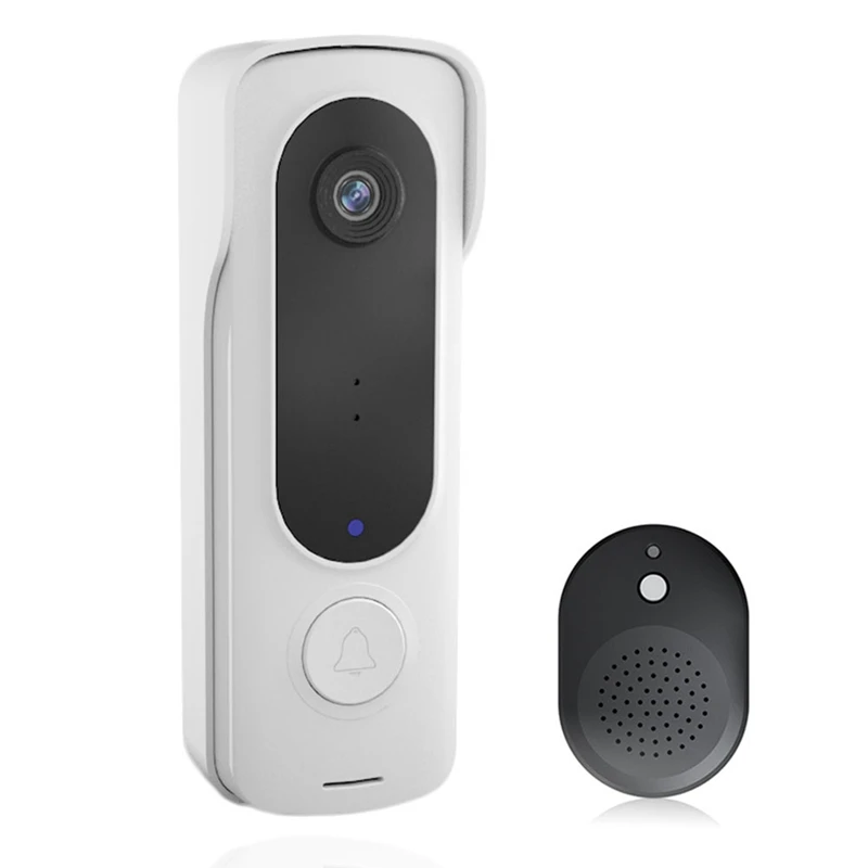 

Умный беспроводной видеозвонок, цифровой визуальный домофон с Wi-Fi, электронный дверной звонок, 480P, домашняя камера безопасности
