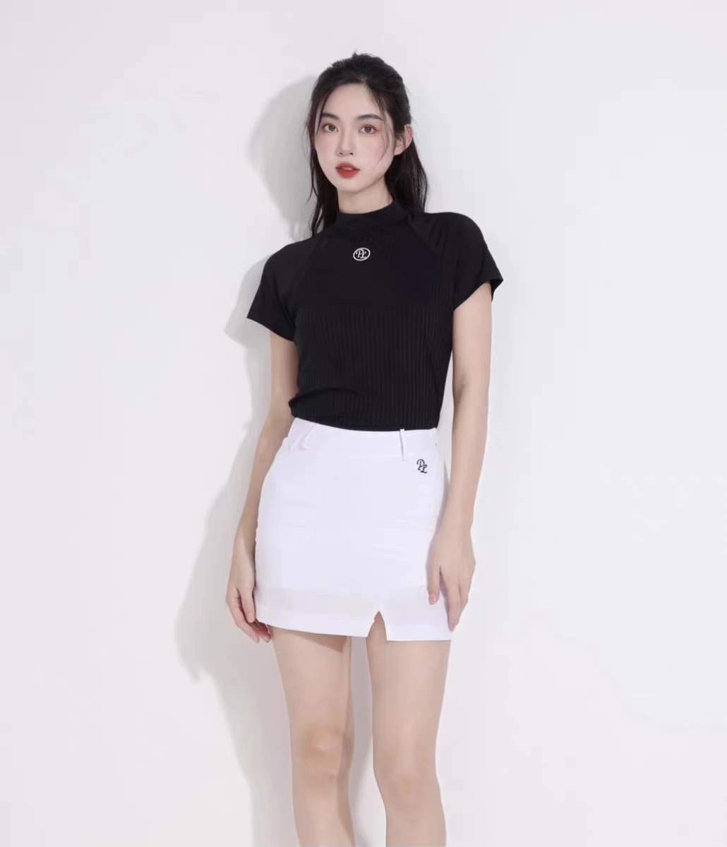 2024 Summer Golf Clothing Women's Quick-Drying Short-Sleeved T-shirt Anti-Exposure Slimming Tennis Sportswear Slimming Hip Skirt
2024 Summer Golf Clothing Women's Quick-Drying Short-Sleeved T-shirt Anti-Exposure Slimming Tennis Sportswear Slimming Hip Skirt