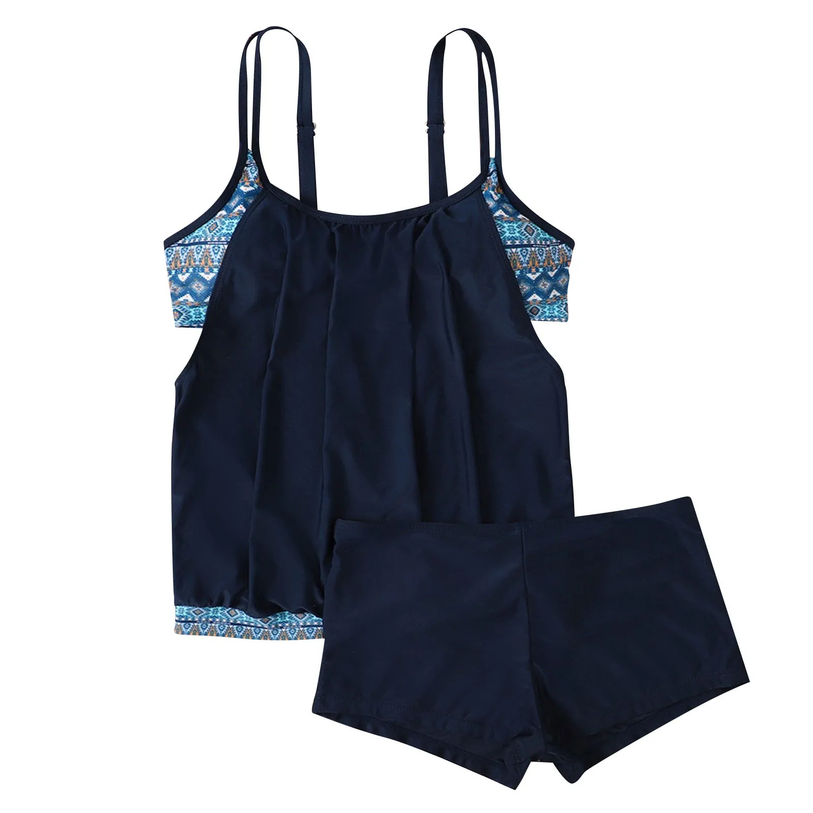 Two Piece Set For Women Women'S Sexy Slim Fit Printed Sling Split Boxer Shorts Bikini Plus Size Swimsuit Two Piece Ropa De Mujer
Two Piece Set For Women Women'S Sexy Slim Fit Printed Sling Split Boxer Shorts Bikini Plus Size Swimsuit Two Piece Ropa De Mujer
