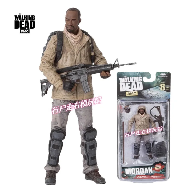 

[Inventory] Original MORGAN JONES Walking Dead Movie and TV 5 Inch 1/12 Action Figures Model Collection Toy Gift