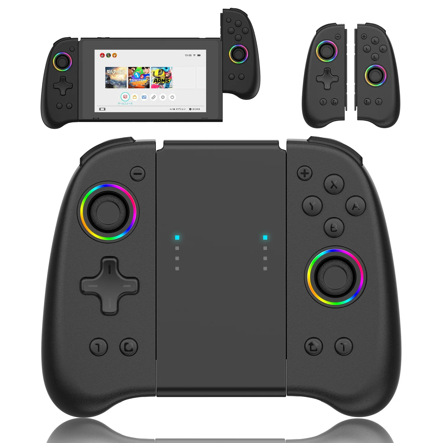 

Wireless Controller for Nintend Switch NS Joypad Game Handle Grip Left&Right Joystick Bluetooth Gamepad with wake-up