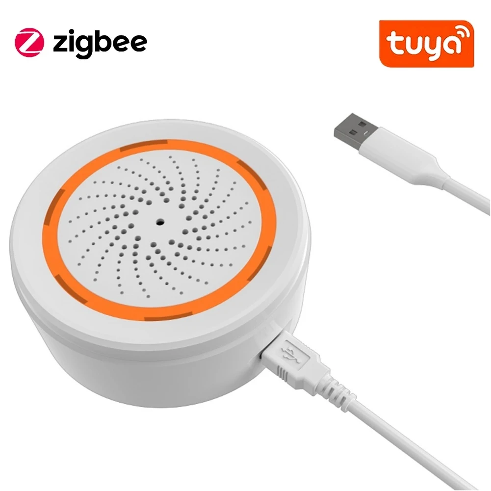 Tuya Zigbee Sound Light Sensor Smart Alarm Siren App Remote Control Home Security Protection System USB Sound Light Sensor
Tuya Zigbee Sound Light Sensor Smart Alarm Siren App Remote Control Home Security Protection System USB Sound Light Sensor