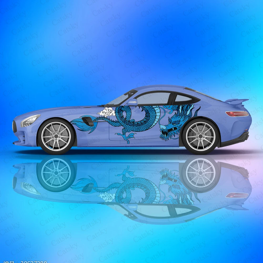 Dragon full color printing decal car sides vinyl animal side door modified decal accessories car sticker painting
Dragon full color printing decal car sides vinyl animal side door modified decal accessories car sticker painting