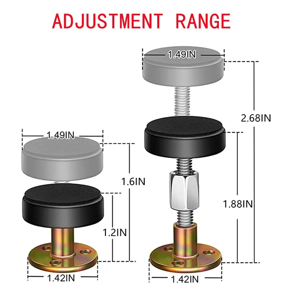 Bed Frames Tool Anti-shake Tool 30-40mm 47-64mm Adjustable Durable EVA+Metal High Quality Waterbed Accessories
Bed Frames Tool Anti-shake Tool 30-40mm 47-64mm Adjustable Durable EVA+Metal High Quality Waterbed Accessories