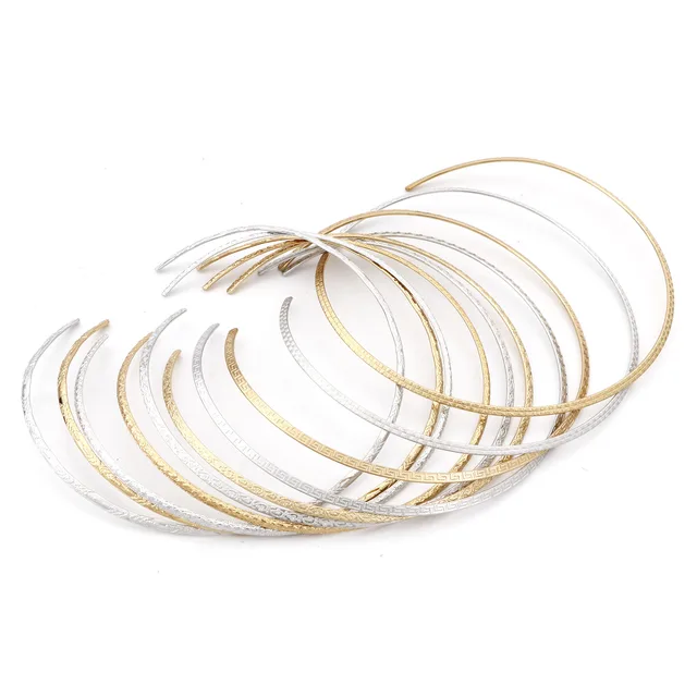 Anneau de Cou en Acier Inoxydable 304, Lien Fait à la Main, Bijoux Punk, Cadeaux, 42cm(16 4/8 Pouces) de Long, 1 Pièce, pour Homme et Femme 1