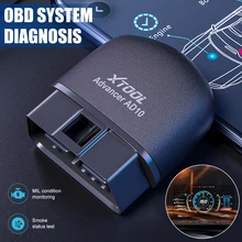 XTOOL AD10 OBD2 Scanner Bluetooth-Compatible ELM327 Wireless Scanner Code Reader Car Fault Detection Diagnostic Scan for Android
XTOOL AD10 OBD2 Scanner Bluetooth-Compatible ELM327 Wireless Scanner Code Reader Car Fault Detection Diagnostic Scan for Android