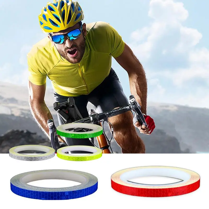 

Clothing Reflective Strips Waterproof Automotive Stickers High Visibility Safety Warning Tape Self Adhesive Mark For Car Bikes