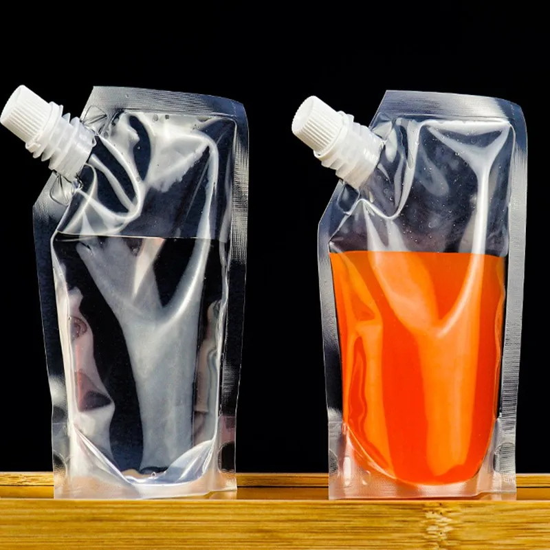 10pcs Standing Plastic Suction Nozzle Bag Milk Juice Beverage Bag Food Water Bag Transparent Doypack
10pcs Standing Plastic Suction Nozzle Bag Milk Juice Beverage Bag Food Water Bag Transparent Doypack