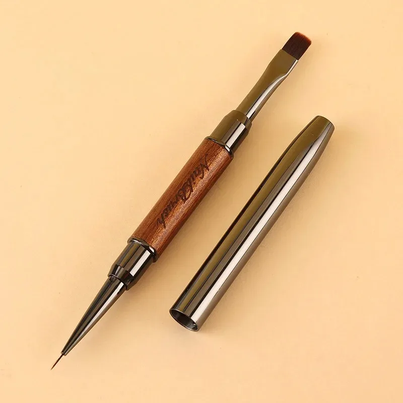 Double-end Nail Pen Brush Glue Phototherapy Pen UV Gel Liner Brush Dual End Acrylic Nail Art Painting Manicure Brushes Tool 33 S91d901813ad146ceba1f08c900f28cf8H