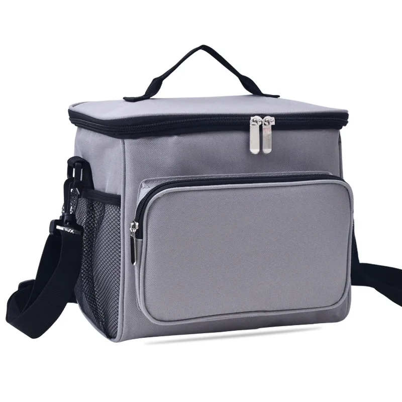 Oxford Insulated Lunch Bag Large Capacity Outdoor PEVA Thermal Picnic Box with Shoulder Strap Water Resistant Cooler Pack
Oxford Insulated Lunch Bag Large Capacity Outdoor PEVA Thermal Picnic Box with Shoulder Strap Water Resistant Cooler Pack