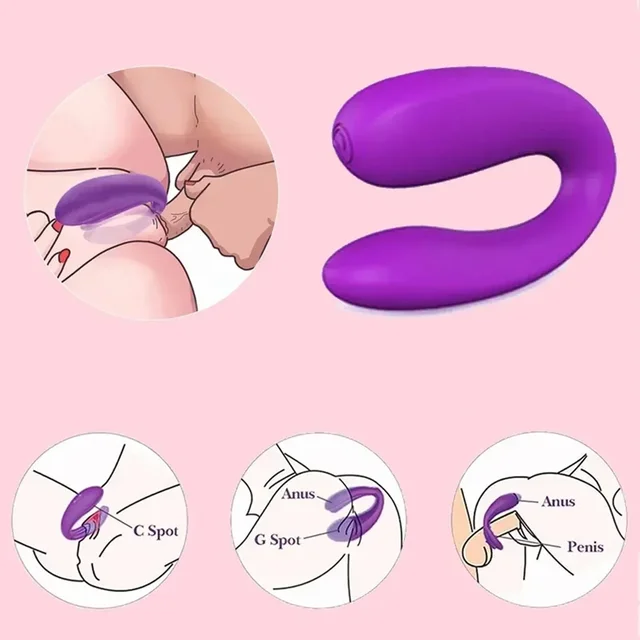 Vibromasseur de type U pour femme, jouets sexuels pour couple, massage du point G, vagin, clitoris, produits pour adultes 1