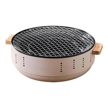Brazier Grill Multifunctional Barbecue Grill Tabletop Household Barbecue Tools Camping Fire Pit Backpacking Grill For Cooking