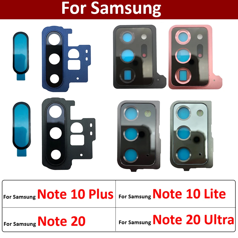 New Rear Camera Glass Lens Cover With Frame Holder For Samsung Note 10 20 Plus Lite Ultra Replacement Spare Parts
New Rear Camera Glass Lens Cover With Frame Holder For Samsung Note 10 20 Plus Lite Ultra Replacement Spare Parts