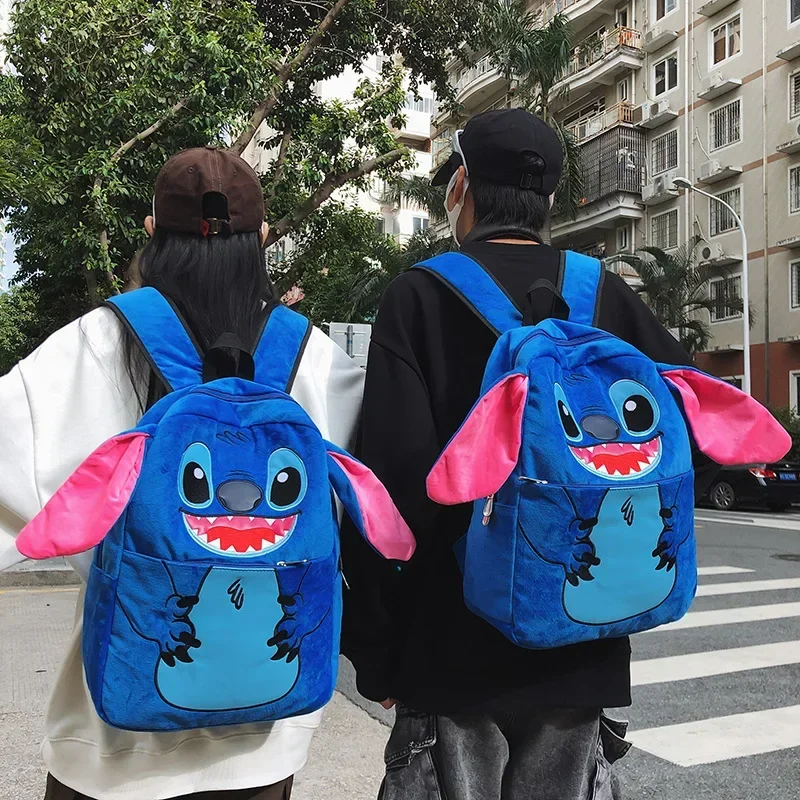 New MINISO Cartoon Backpack Casual Versatile Cute Stitch Backpack Niche Beautiful Design Student Trendy Anime School Bag
New MINISO Cartoon Backpack Casual Versatile Cute Stitch Backpack Niche Beautiful Design Student Trendy Anime School Bag