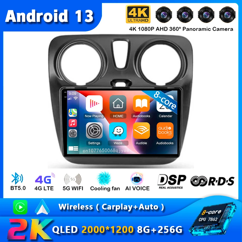Android 13 Carplay Car Radio For Renault Lodgy Dacia Dokker 2012 - 2020 Navigation GPS Multimedia Player stereo wifi+4G Auto BT
Android 13 Carplay Car Radio For Renault Lodgy Dacia Dokker 2012 - 2020 Navigation GPS Multimedia Player stereo wifi+4G Auto BT