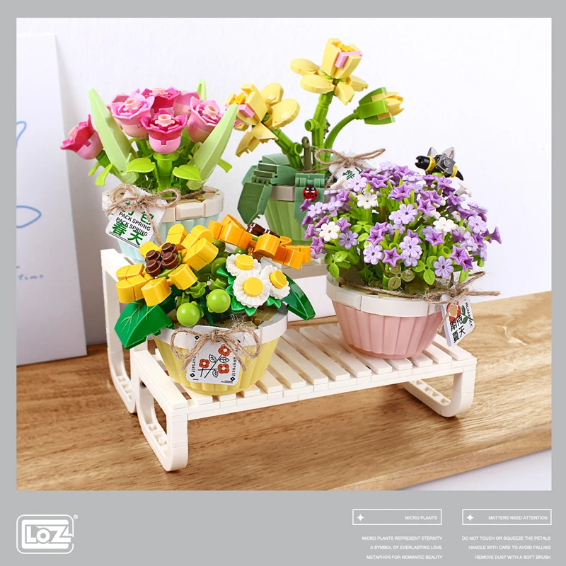 Креативный миниатюрный цветок, вечное растение, бонсай, строительные блоки MOC, Декоративный букет, сделай сам, кирпичи, детские игрушки, подарок на день рождения
Креативный миниатюрный цветок, вечное растение, бонсай, строительные блоки MOC, Декоративный букет, сделай сам, кирпичи, детские игрушки, подарок на день рождения