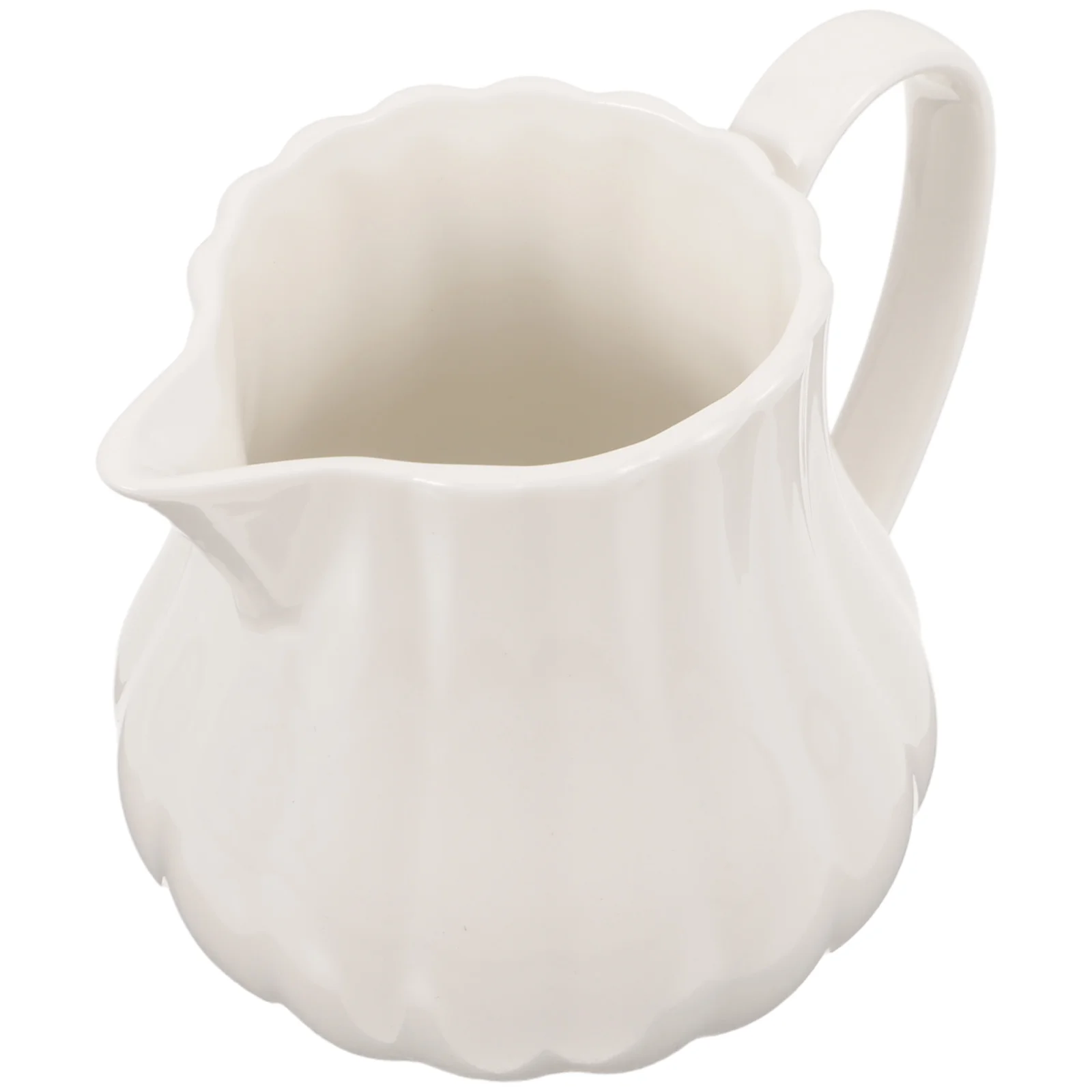 Milk Pitcher Ceramic Cream Pitcher Milk Creamer Pitcher with Handle for Home Office
Milk Pitcher Ceramic Cream Pitcher Milk Creamer Pitcher with Handle for Home Office