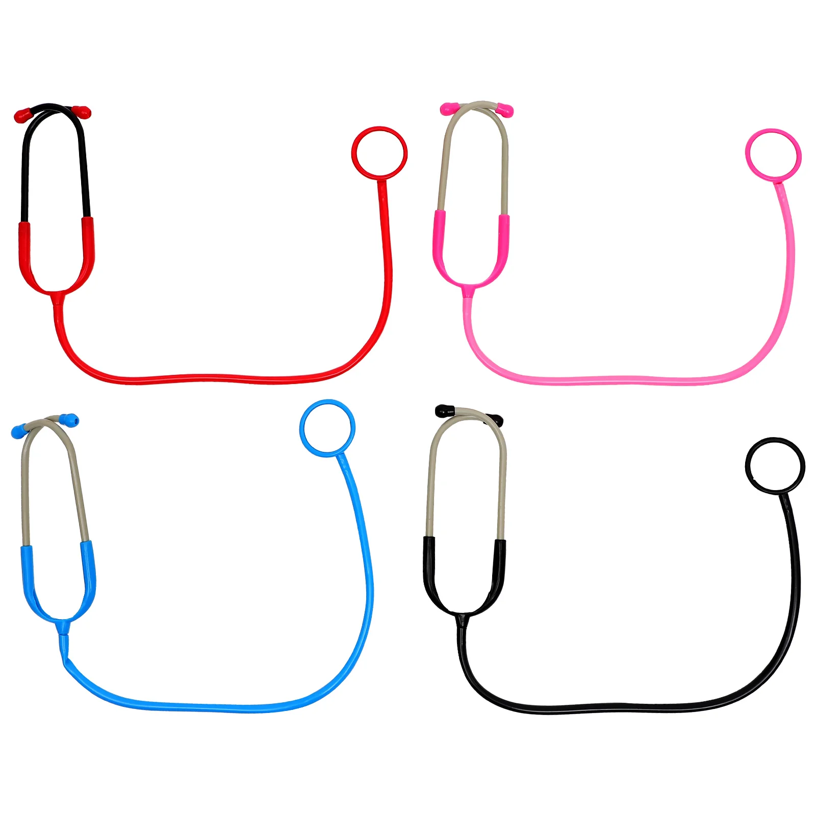 4pcs Kids Stethoscope Toy Simulation Nursing Stethoscope Family Child Games Plastic Stethoscope Accessory Role Play Doctor's Toy
4pcs Kids Stethoscope Toy Simulation Nursing Stethoscope Family Child Games Plastic Stethoscope Accessory Role Play Doctor's Toy
