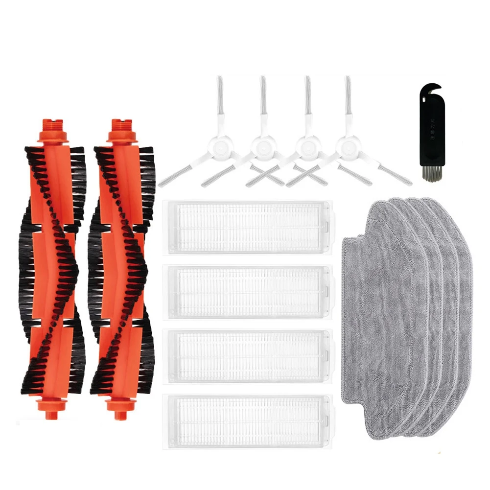 Сменные детали для робота-швабры Xiaomi Mijia 3C B106CN, основная и боковая щетки, фильтр НЕРА, насадка на тряпку
Сменные детали для робота-швабры Xiaomi Mijia 3C B106CN, основная и боковая щетки, фильтр НЕРА, насадка на тряпку