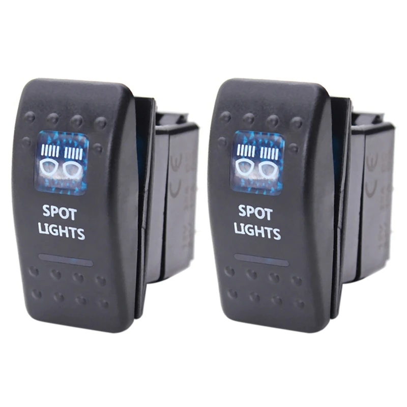 2X Car Boat ARB Carling Dual LED Back Light Rocker Switch SPST ON-OFF 12/24V CE 10A 3
2X Car Boat ARB Carling Dual LED Back Light Rocker Switch SPST ON-OFF 12/24V CE 10A 3