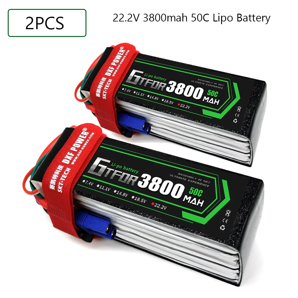 GTFDR 7.4V 11.1V 15.2V 14.8V 22.2V 2S 3S 4S 6S 3800mAh 5200Mah 6300Mah 6500mAh 6200mAh 6750mAh 8000mAh 7000mAh Lipo Batteries
GTFDR 7.4V 11.1V 15.2V 14.8V 22.2V 2S 3S 4S 6S 3800mAh 5200Mah 6300Mah 6500mAh 6200mAh 6750mAh 8000mAh 7000mAh Lipo Batteries