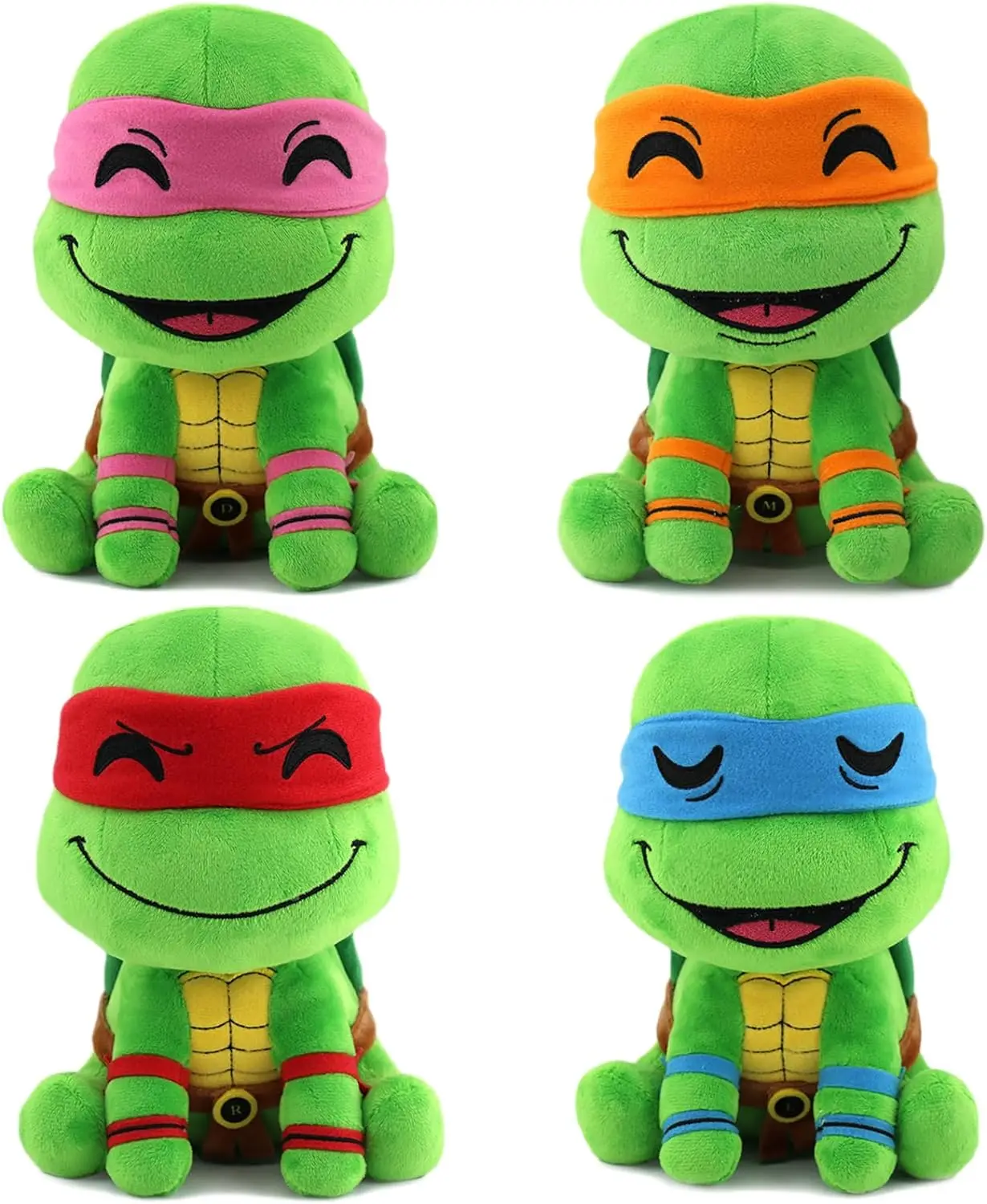 Turtles Plush Toy 4-Packs Turtle Plushies Turtles Stuffed Animal Birthday Parties Decorate and Gifts for Kids
Turtles Plush Toy 4-Packs Turtle Plushies Turtles Stuffed Animal Birthday Parties Decorate and Gifts for Kids