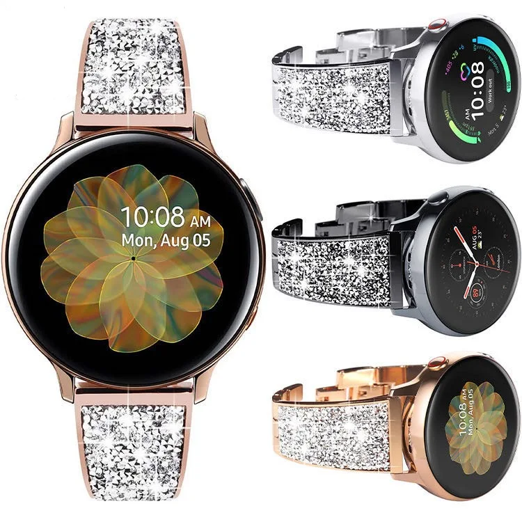 20mm 22mm Diamond Metal Strap for Huawei Watch 4 3 GT3pro Amazfit 47mm Replacement Bracelet for Samsung Galaxy Watch 4/5/6 Band
20mm 22mm Diamond Metal Strap for Huawei Watch 4 3 GT3pro Amazfit 47mm Replacement Bracelet for Samsung Galaxy Watch 4/5/6 Band