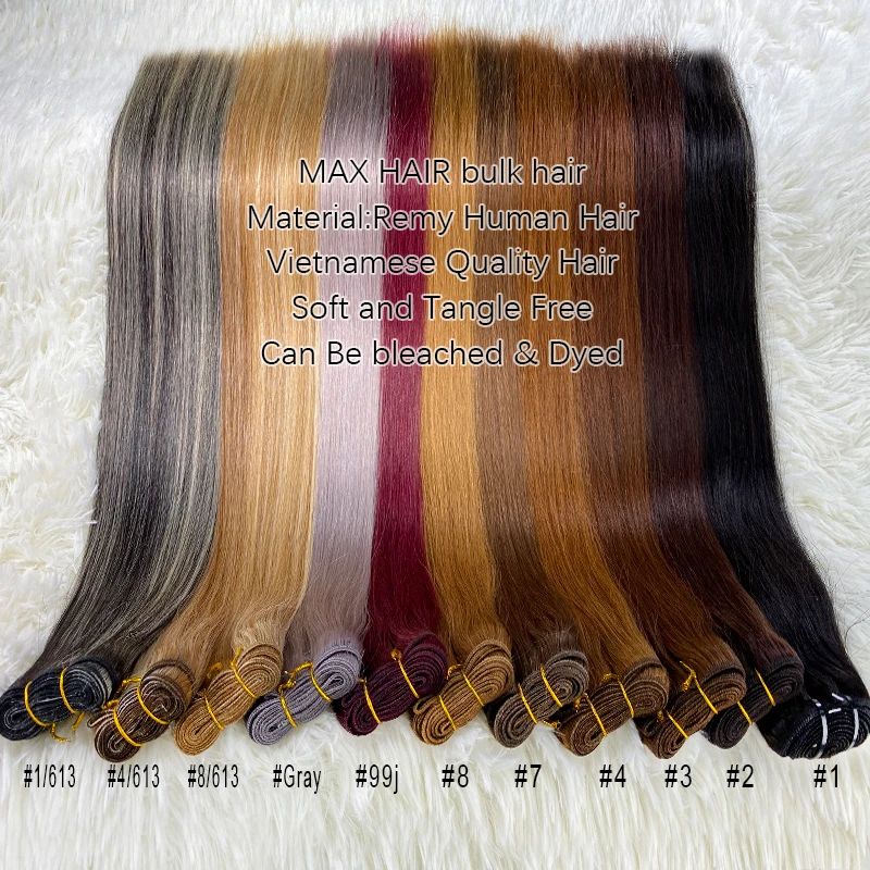 

100% Straight Human Hair Bundles Hair Extensions For Women 613 99j Gray Solid Color Raw Bundles Braiding On Sale Clearance Hair