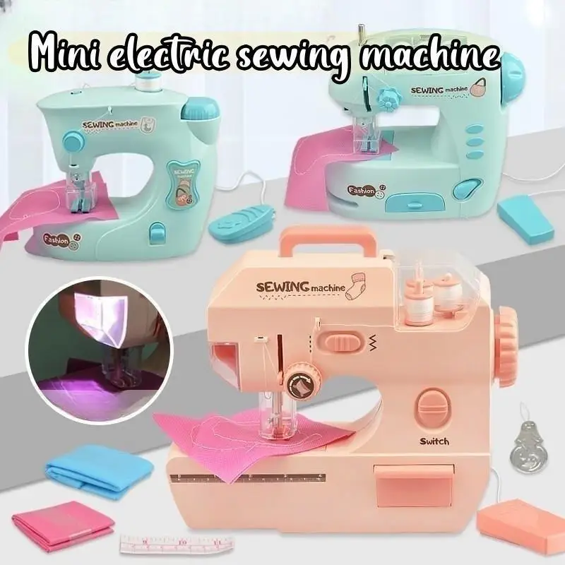 New Children's Simulation Play House Toy Set Mini Furniture Lighting Portable Electric Sewing Machine Diy Educational Toys
New Children's Simulation Play House Toy Set Mini Furniture Lighting Portable Electric Sewing Machine Diy Educational Toys