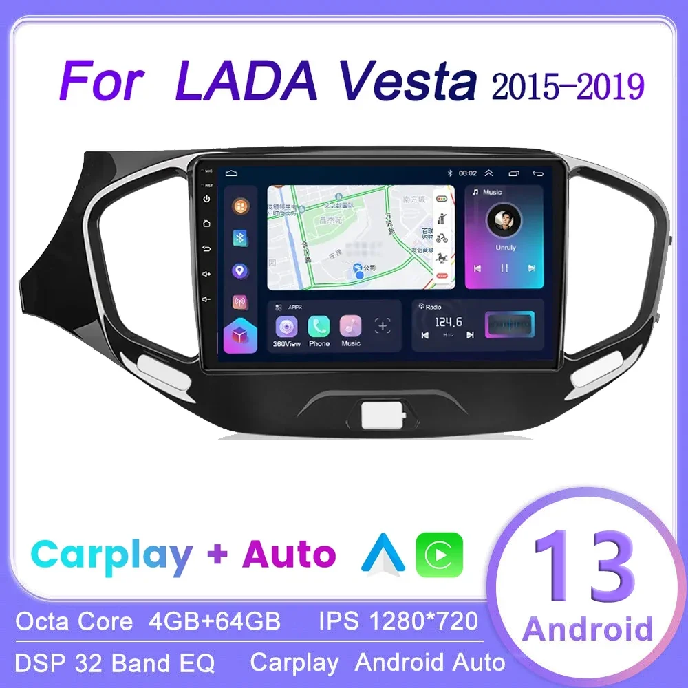 Carplay Android 13 2 Din автомобильный радиоприемник мультимедийный видеоплеер для LADA Vesta Cross Sport 2015-2019 IPS GPS SIM-Навигация Аудио 2din
Carplay Android 13 2 Din автомобильный радиоприемник мультимедийный видеоплеер для LADA Vesta Cross Sport 2015-2019 IPS GPS SIM-Навигация Аудио 2din