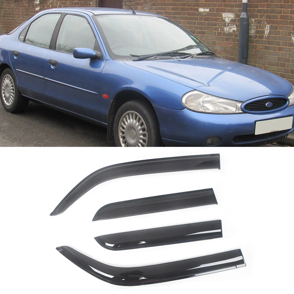 Ветровые дефлекторы для боковых окон автомобиля Ford Mondeo 1995-2013, козырек от дождя для двери, вентиляционные оттенки, козырек от темного дыма
Ветровые дефлекторы для боковых окон автомобиля Ford Mondeo 1995-2013, козырек от дождя для двери, вентиляционные оттенки, козырек от темного дыма